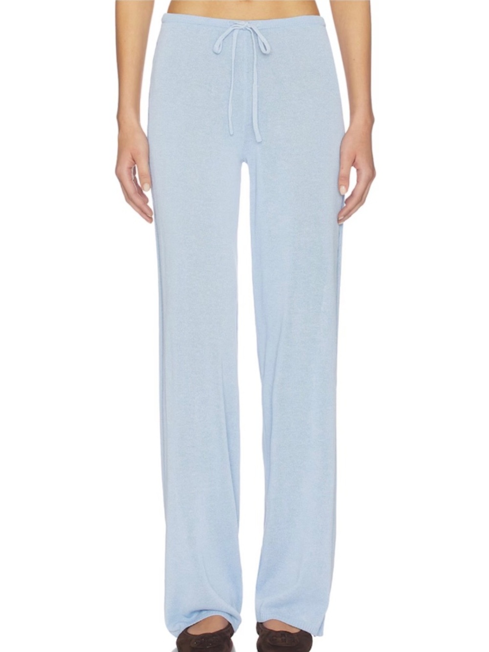 Frankie‘s bikinis Ella knit pant brand new with the tag size small $140